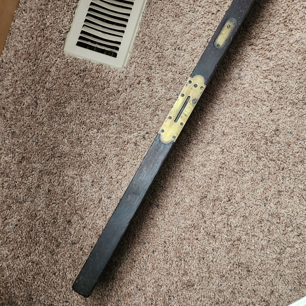 Stanley Black and Gold Door Frame